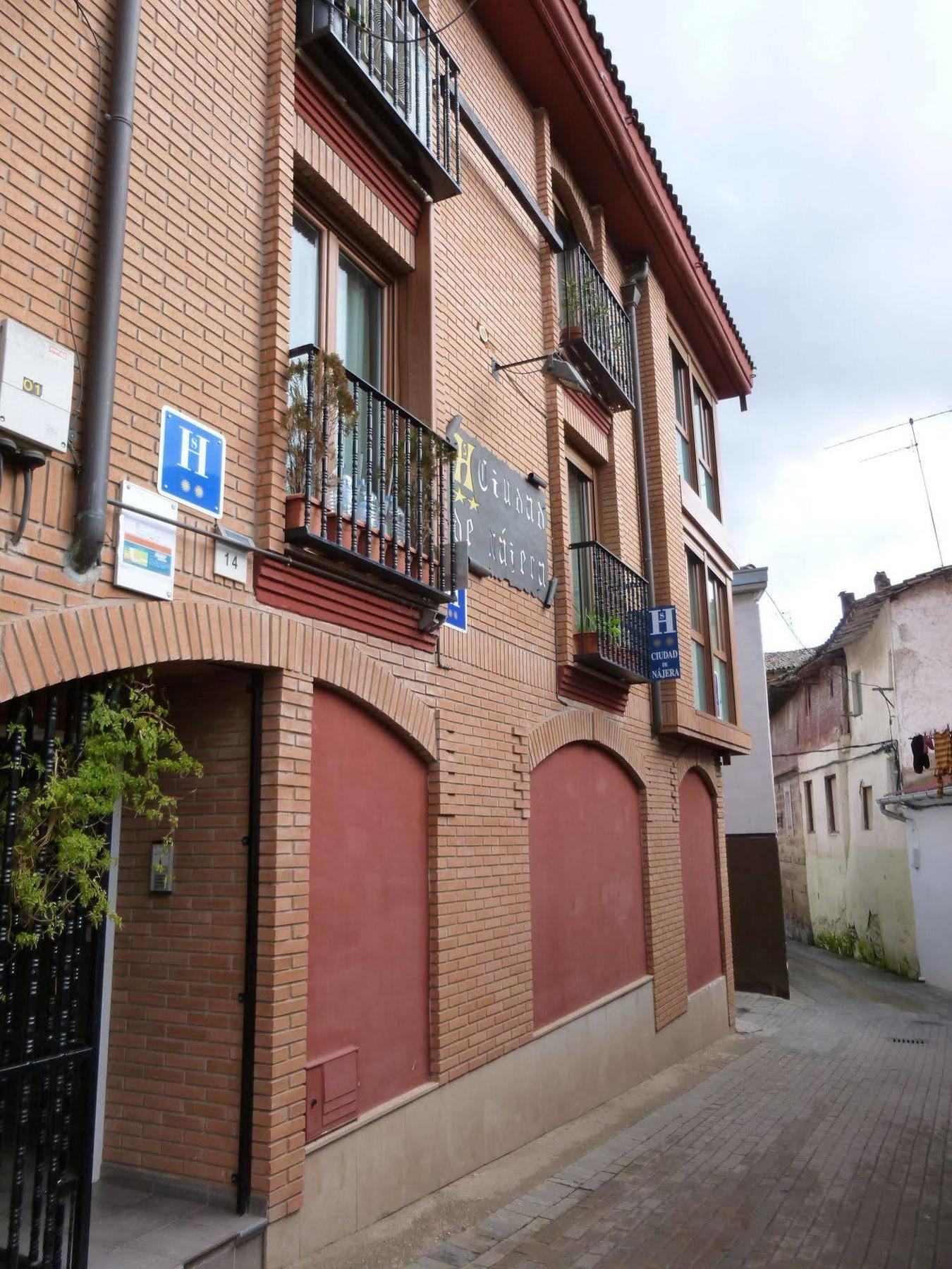 Hostal Ciudad De Нахера Экстерьер фото